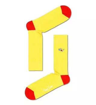 Носки Happy socks Ribbed Embroidery 3D Glasses Sock REGLA01 2000