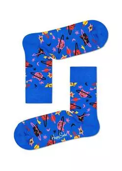 Носки Happy socks Space Cat 1/2 Crew Sock SPA13 6300