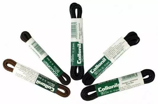 Шнурки COLLONIL, черные