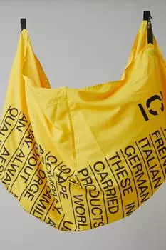 Шоппер Closed, желтый