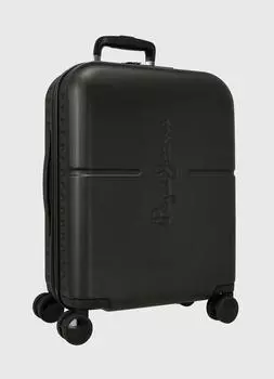 Троллей-кейс Pepe Jeans Bags (ABS SUITCASE 55CM 4W PJL HIGHLIGHT 76891), черный