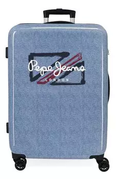 Троллей-кейс Pepe Jeans Bags, синий
