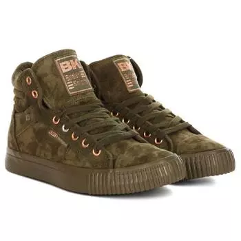 Высокие кеды British Knights(DEE B42-3747-06), оливковые