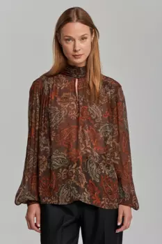 Женская блуза Gant, коричневая