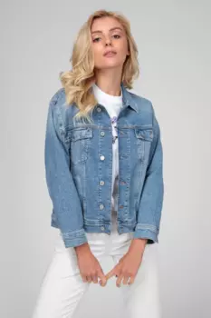 Женская куртка бомбер Gant, синяя