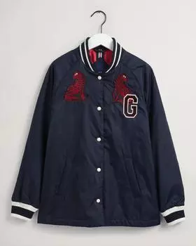 Женская куртка бомбер Gant, синяя