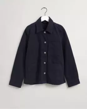 Женская куртка-рубашка Gant, синяя