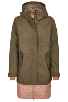 Женская парка Camel Active, зеленая