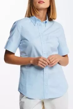 Женская рубашка Gant, голубая