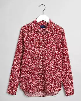 Женская рубашка Gant, красная