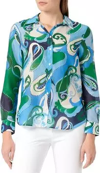 Женская рубашка Gant, синяя