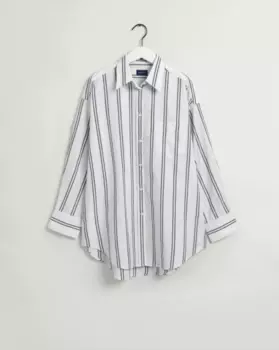 Женская рубашка Gant, синяя