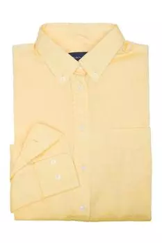 Женская рубашка Gant, желтая