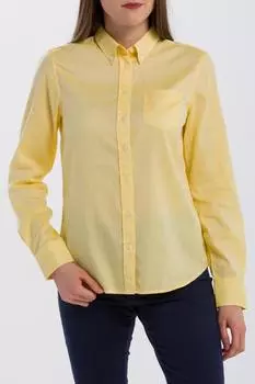 Женская рубашка Gant, желтая