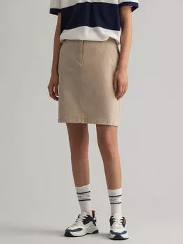 Женская юбка Gant, бежевая