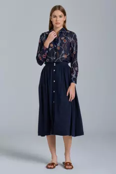 Женская юбка Gant, синяя