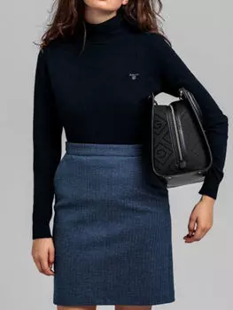 Женская водолазка Gant, синяя