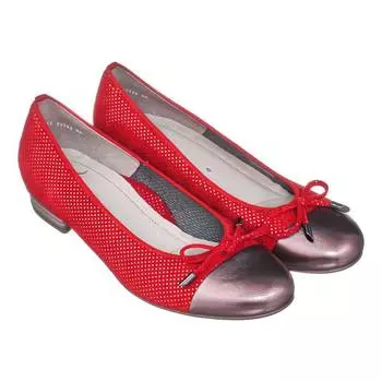 Женские балетки ARA, красные