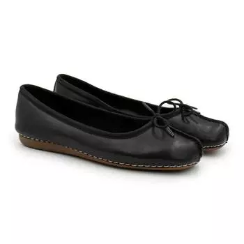 Женские балетки Clarks, черные
