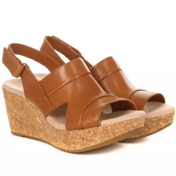 Женские босоножки Clarks(Annadel Ivory 26139956), коричневые
