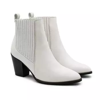 Женские ботильоны Clarks, белые