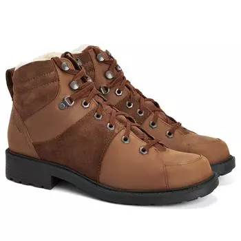 Женские ботинки Clarks, коричневые