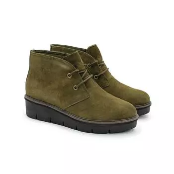 Женские ботинки Clarks, оливковые