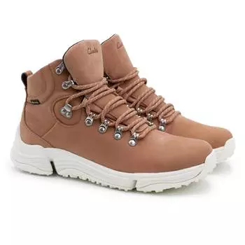 Женские ботинки Clarks, розовые