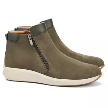 Женские ботинки Clarks, зеленые