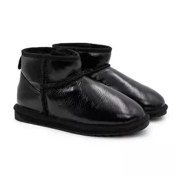 Женские ботинки из овчины (угги) EMU Australia, черные