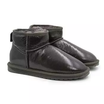 Женские ботинки из овчины (угги) EMU Australia, серые