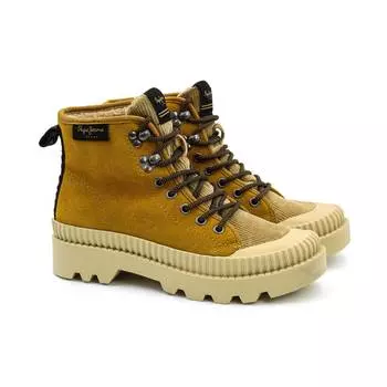 Женские ботинки Pepe Jeans London (ASCOT DESERT FUR PLS50430), коричневые