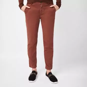 Женские брюки чинос Closed, коричневые