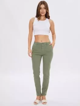 Женские брюки Closed, оливковые