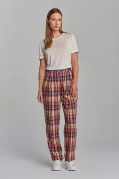 Женские брюки прямые Gant, красные