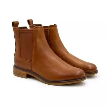 Женские челси Clarks, коричневые