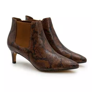 Женские челси Clarks, коричневые