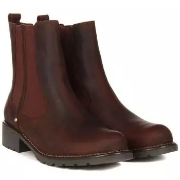Женские челси Clarks, коричневые