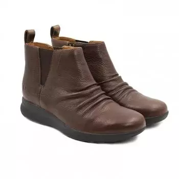 Женские челси Clarks, коричневые