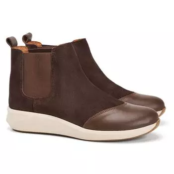 Женские челси Clarks, коричневые