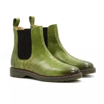 Женские челси Melvin &amp; Hamilton, зеленые