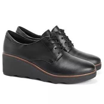 Женские дерби Clarks(Mazy Hyannis 26153231), черные