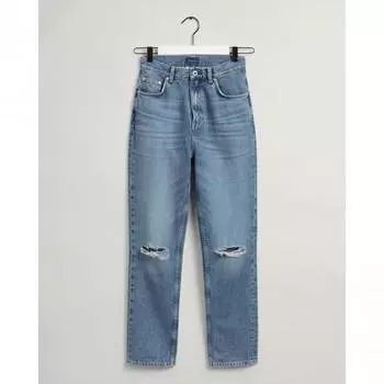 Женские джинсы прямые Gant, синие