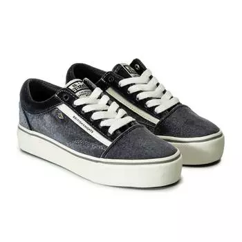 Женские кеды British Knights(MACK PLATFORM B44-3731-02), серые