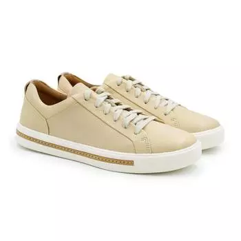 Женские кеды Clarks, бежевые