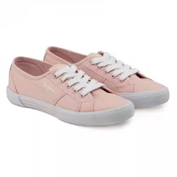 Женские кеды Pepe Jeans London(ABERLADY ECO PLS31016), розовые