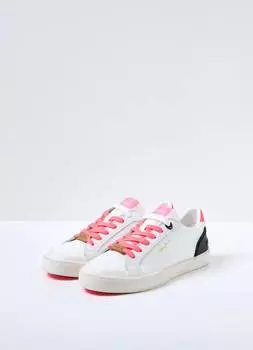 Женские кеды Pepe Jeans London (KENTON VINTAGE WOMAN s_PLS31285), белые