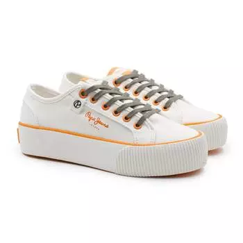 Женские кеды Pepe Jeans London, белые