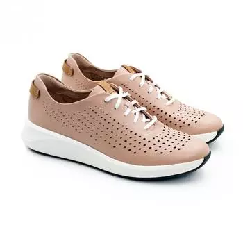 Женские кроссовки Clarks(Un Rio Tie 26148715), розовые
