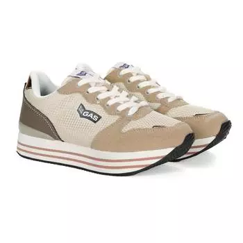 Женские кроссовки GAS, бежевые